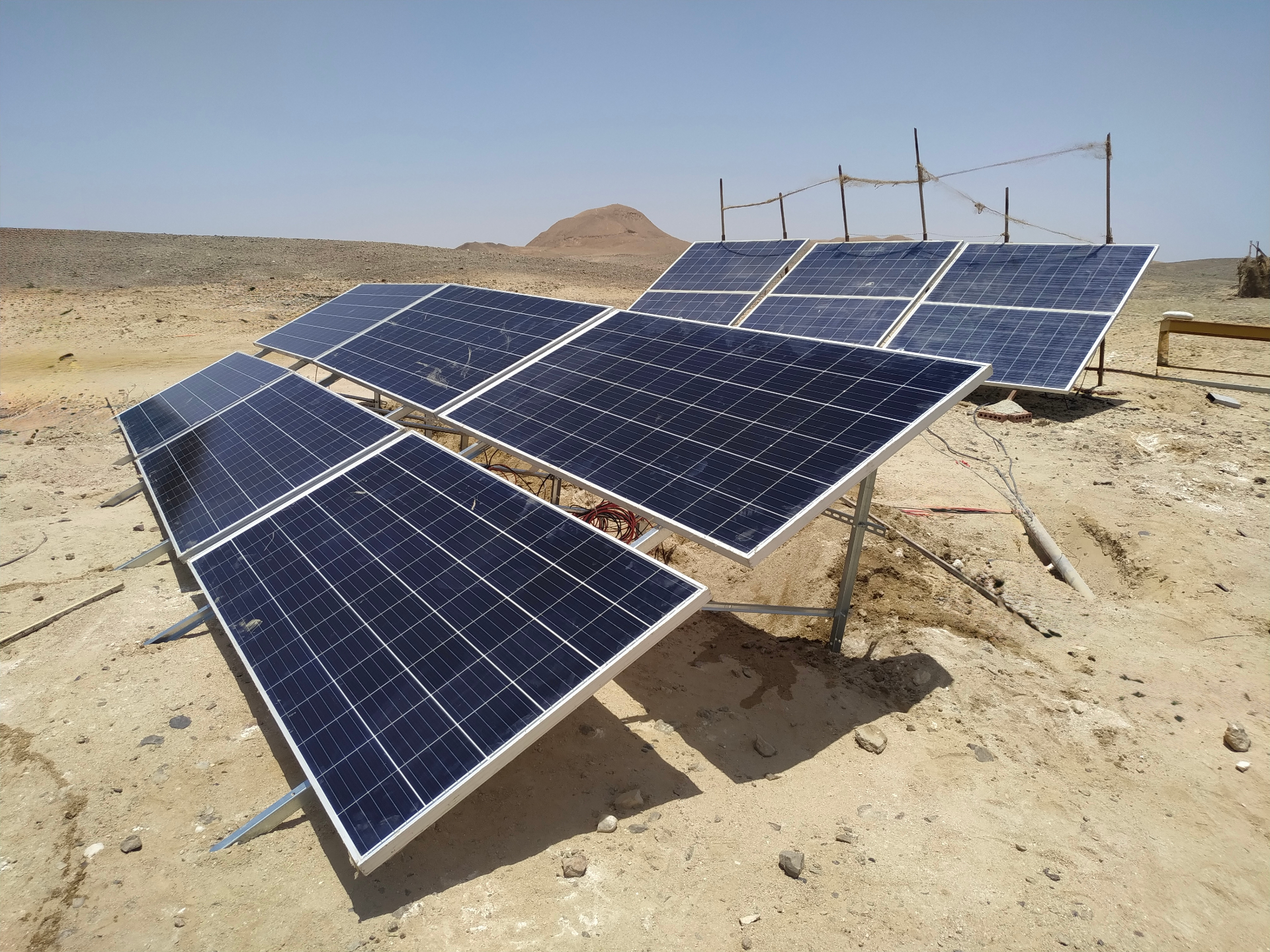 Mr Arafa Camp Coastal and Off-grid Solar project in Marsa Alam, Egypt