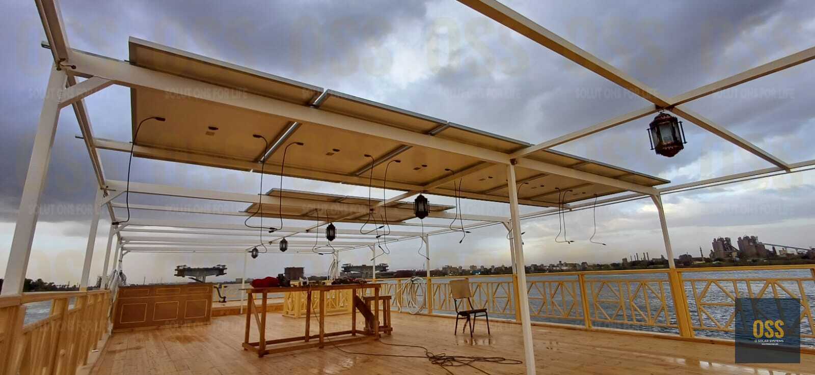Badawy Dahabiya Solar Systems project in Aswan Egypt